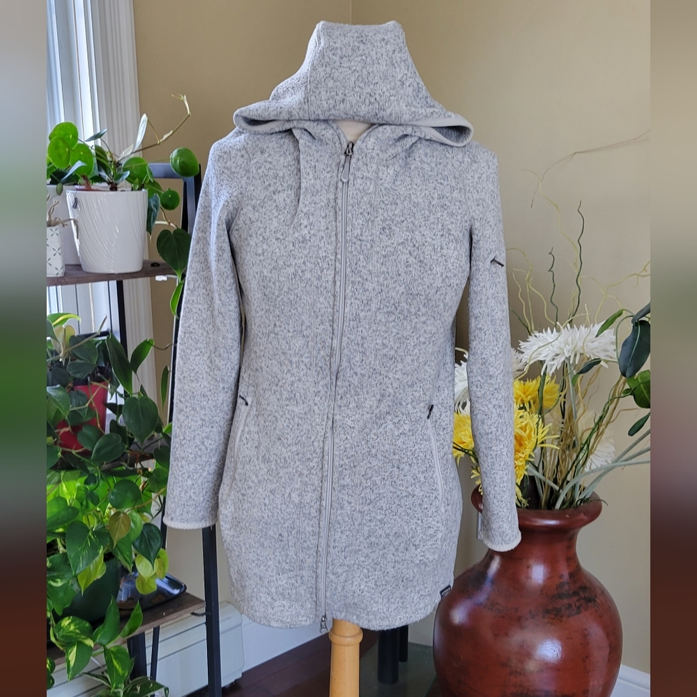 LL Bean Sweater Fleece Coat - Picture 1 of 4